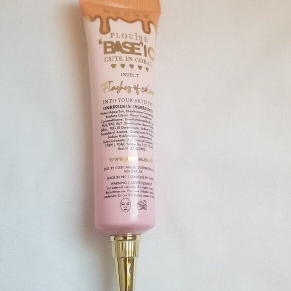 P.Louise Coloured Base Cute In Coral - Picture 3 of 3